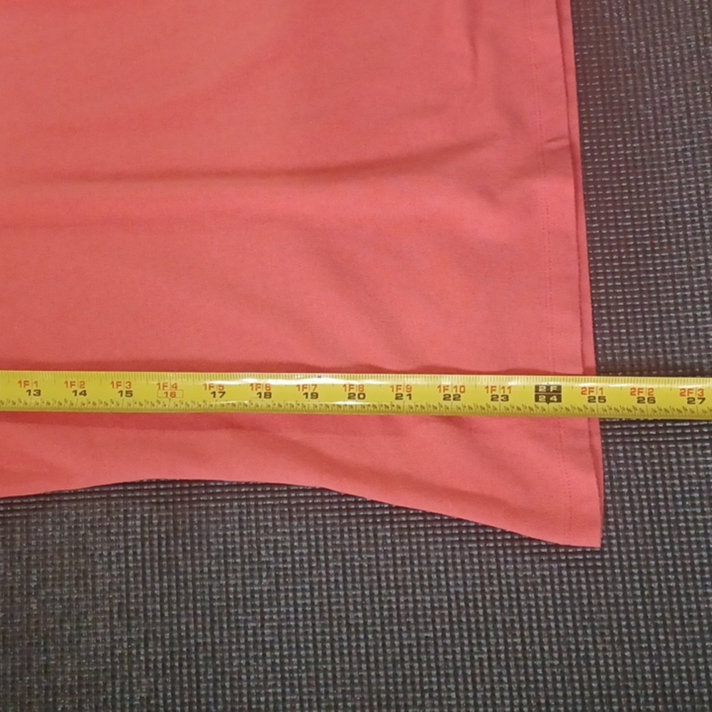 Large Aeropostale A87 Women’s Coral Short-Sleeve Button Polo Shirt Casual Basic - Picture 10 of 11